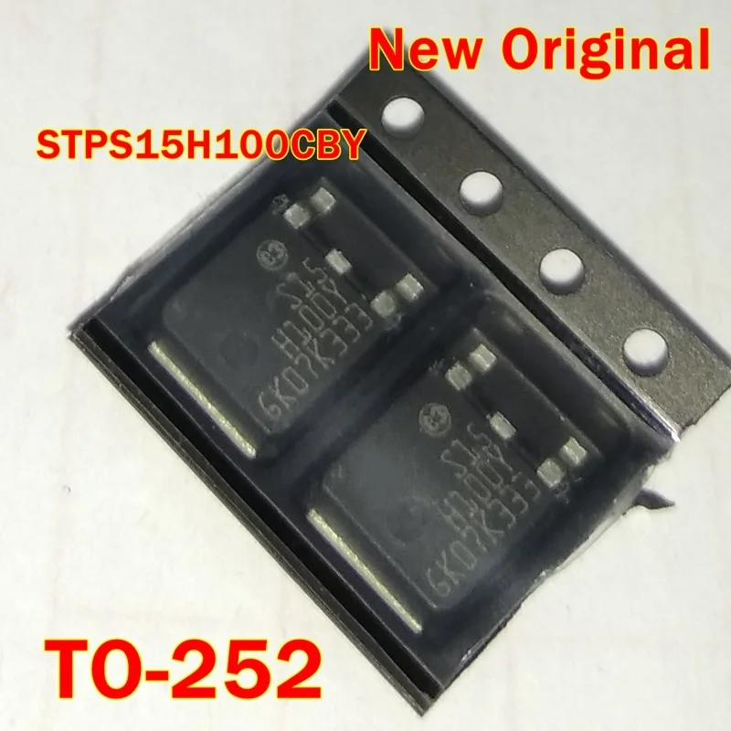 

1Pcs to 100Pcs Stps15H100Cby-Tr Stps15H100Cby Marking Code: S15H100Y To-252 New Original Schottky Diode