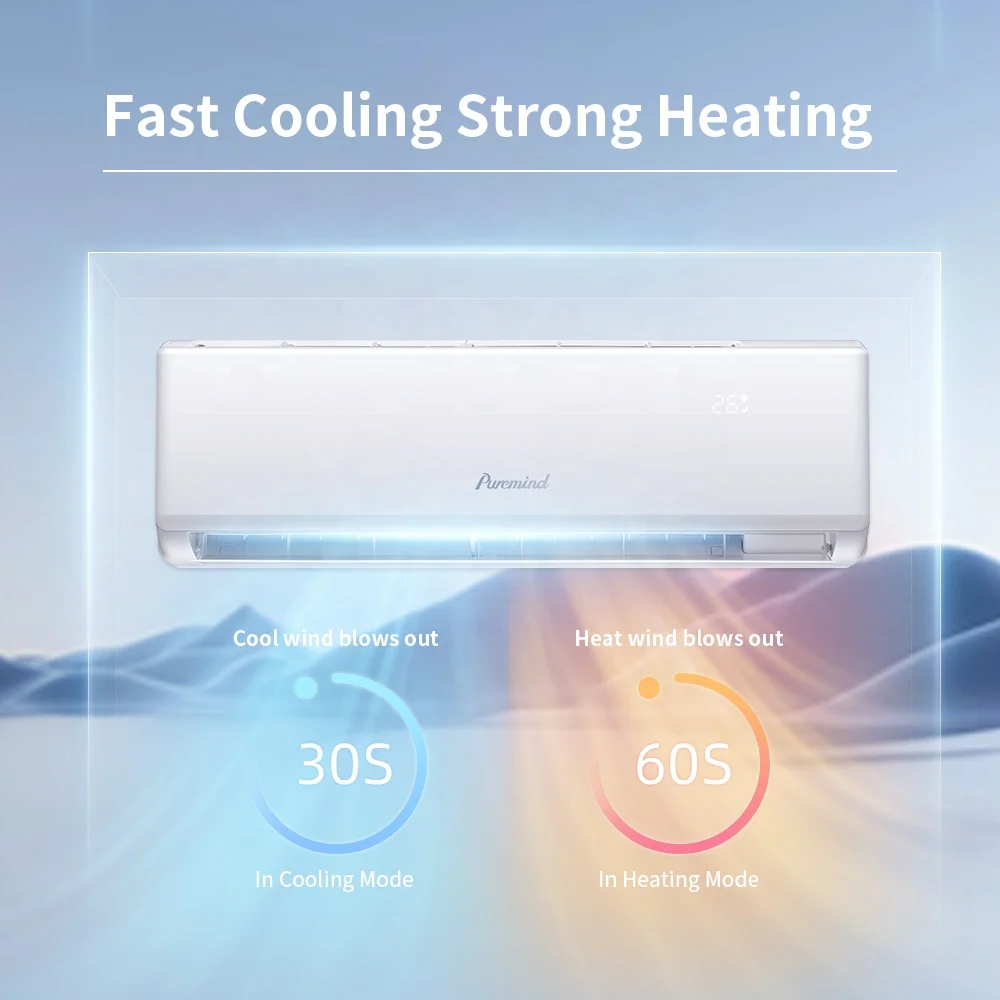 TCL Split Air Conditioning Climatiseur Energy Saving R32 R410a R290 R454B 9000Btu 12000Btu Smart Air Conditioners