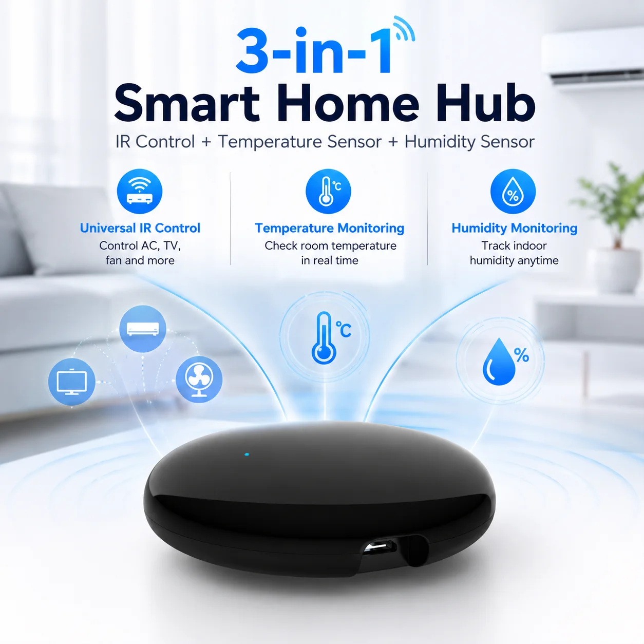 Tuya Akıllı WiFi IR Uzaktan Ku - Ir Blaster Universal incelemesi ve fiyatı