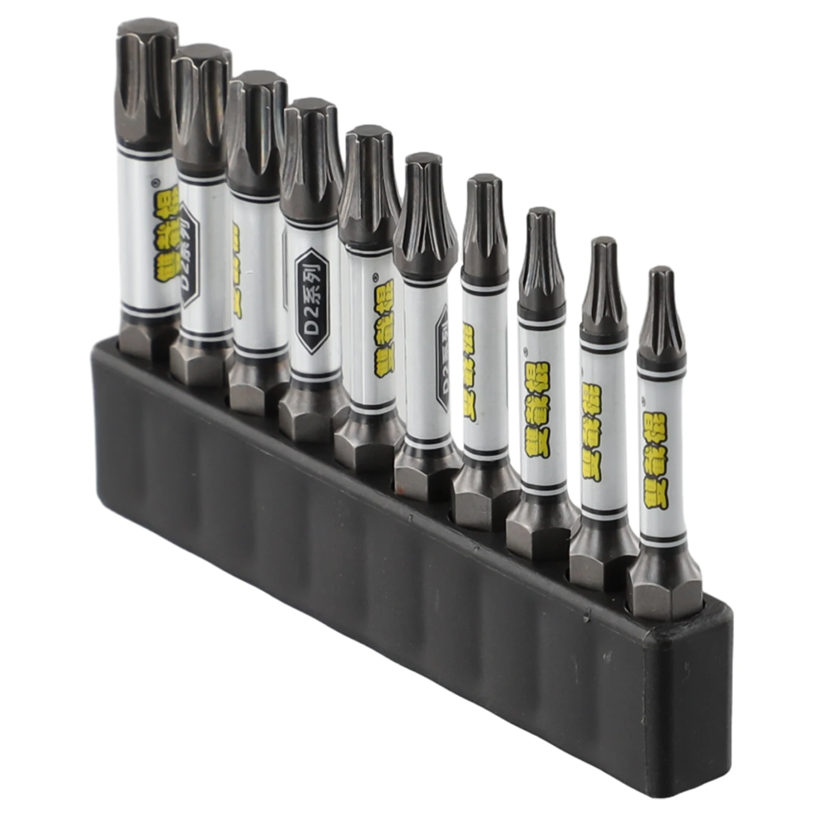 10PCs No-slip PZ1/PZ2/PZ3 Screwdriver Bit Sets For Drill Magnet Alloy Steel Screwdriver Electric Impact 50/25mm PH1/PH2/PH3