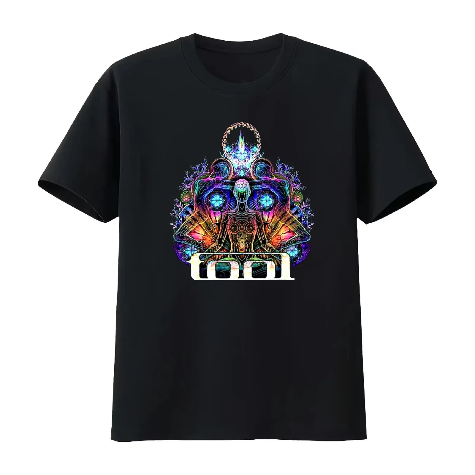 new toolband T-Shirt Summer Casual Cotton Tee Oversized Streetwear Tops Vintage Graphic Print Loose Fit Short Sleeve