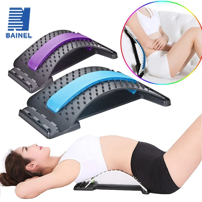 

Носилки для спины для облегчения боли в спине Многоуровневая доска для крекеры спины Нижняя и верхняя поддержка для грыжи диска