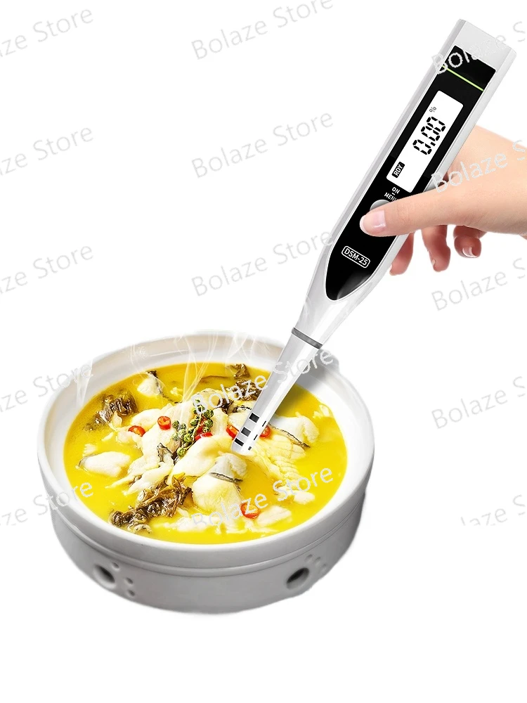 

Salinity Meter Measuring Instrument: Food Soup, Brine, Kitchen Salinity, Electronic Salinity Meter, Digital Salt Test, Pen