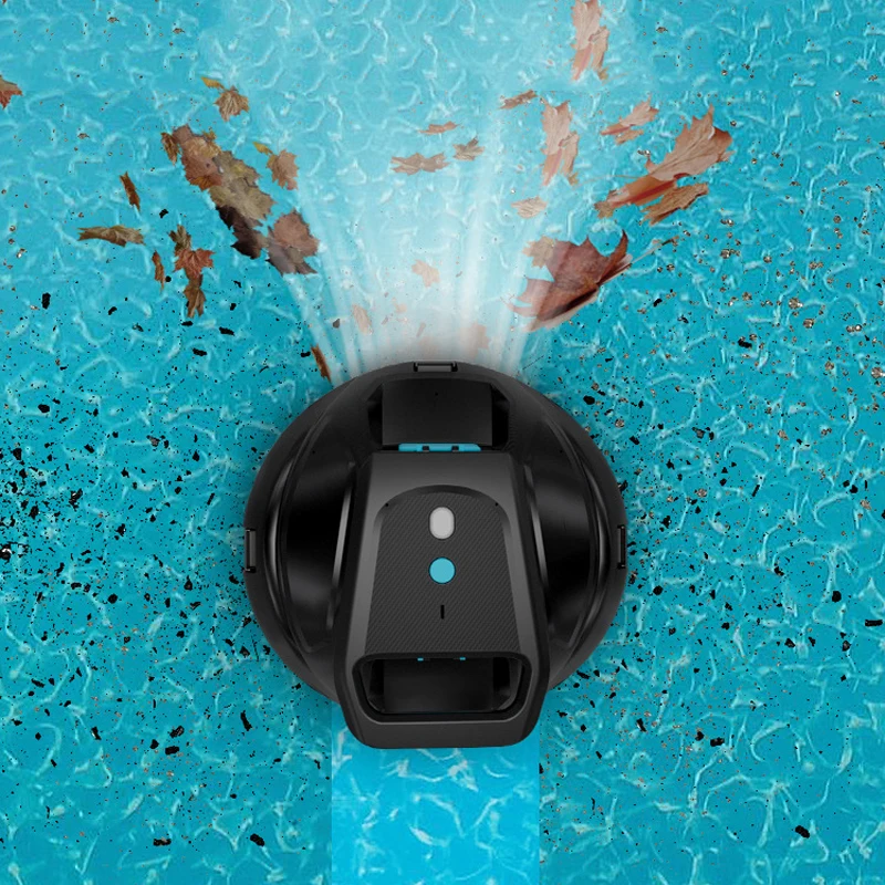 

Wireless Pool Cleaning Robot Smart Underwater Vacuum Cleaner Automatic Pool Vacuum Leaf/Algae/Sand and Gravel Removal