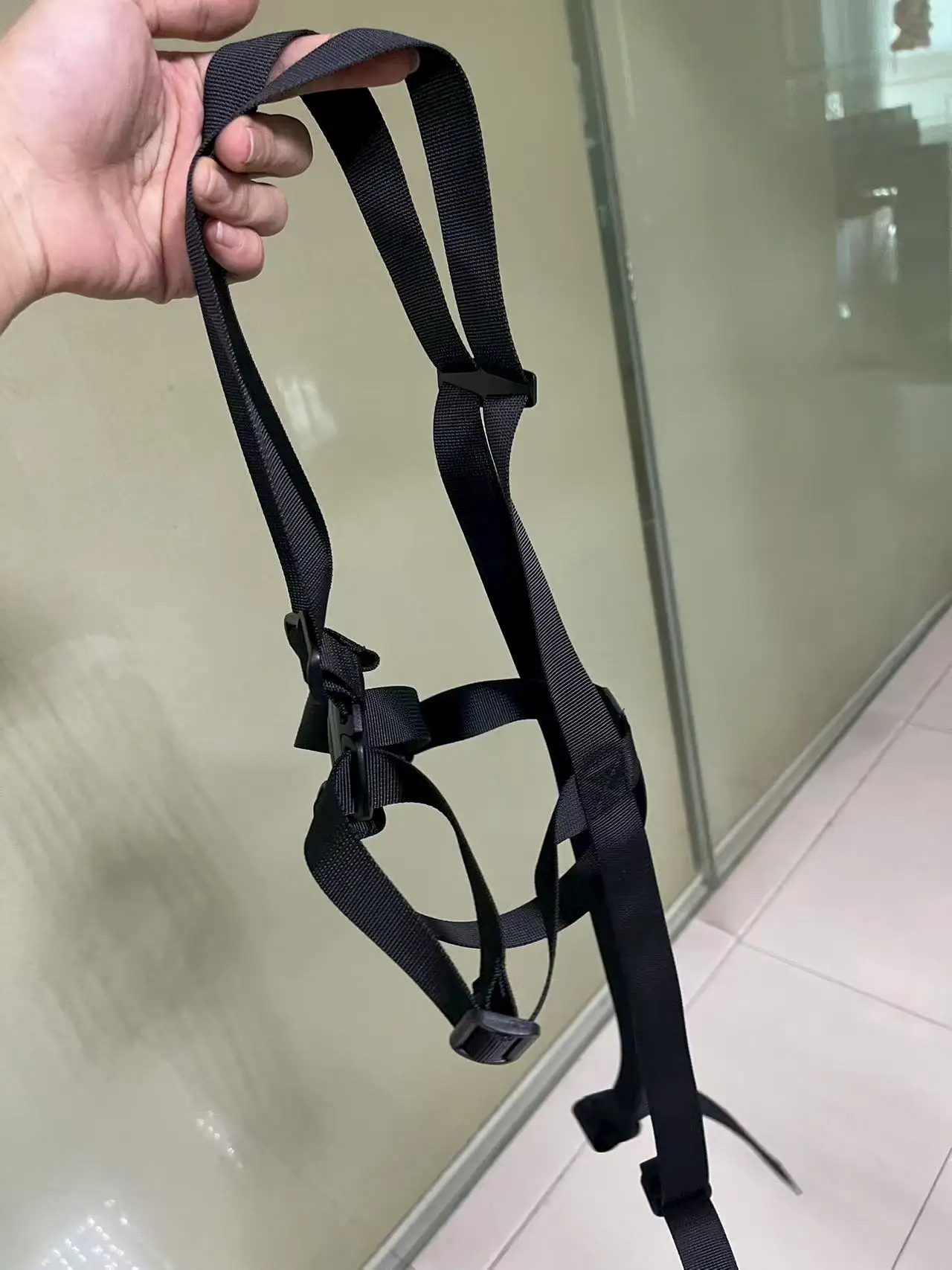 Picture 6: BABY WOODEN HIGHCHIAR HARNAIS DE CHAISE EN BOIS POUR BÉBÉ UNIVERSAL TRIPP TRAPP HARNESS BLACK