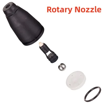 Dirt Blaster Roterend mondstuk voor hogedrukspuitlans met reparatiesets voor KARCHER K2-K5 Autowasmachine