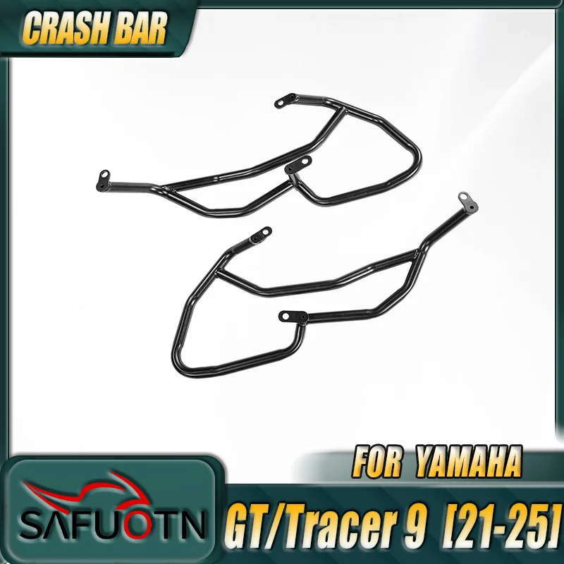 

Highway Crash Bars for Yamaha GT Tracer 9, Engine Side Guard, Frame Protector, Safety Motorcycle Bumper, 2021-2025