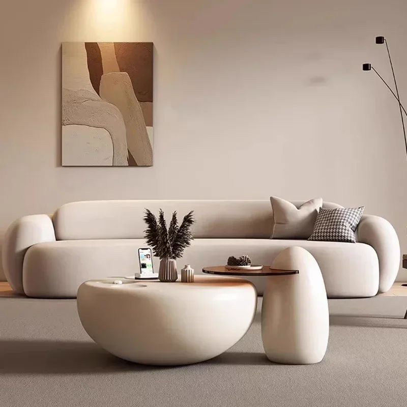 

Small Elegant Coffee Tables Simple Round Nordic White Coffee Tables Unique Living Room Tavolino Da Salotto Home Furniture