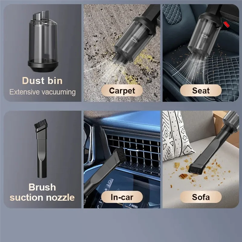 LLCS-2 - In- 1 Turbo Fan Duster Duct Fan Jet Dry Blower Violent Fan + Vacuum Cleaner Cleaning Tool
