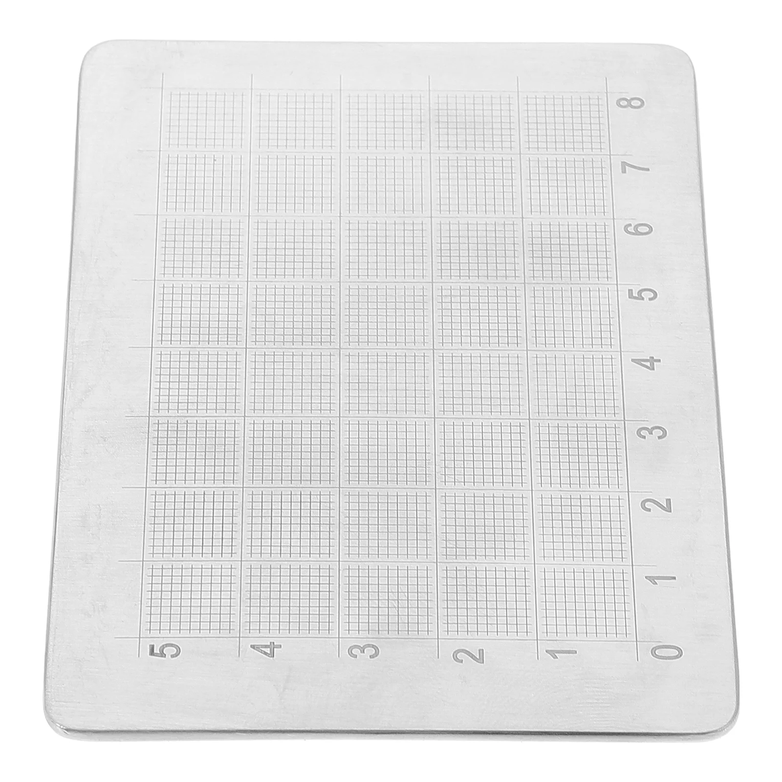 

Nasal Prosthesis Measuring Device Sculpting Board Double Sided Stainless Steel High Precision Nasal Measurement Tool Rhinoplasty