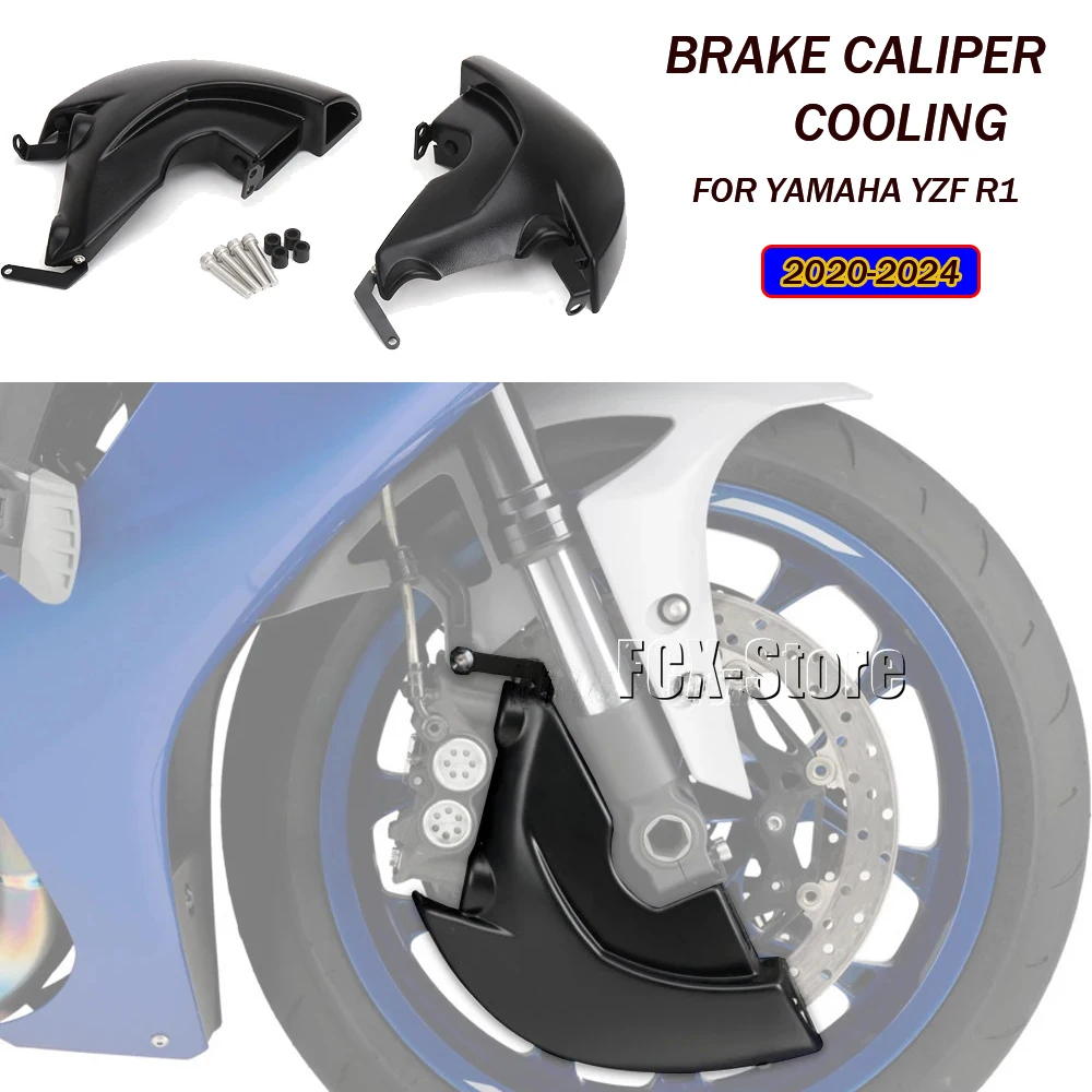 

New For YAMAHA YZF-R1 YZF R1 Yzf r1 2020 2021 2022 2023 2024 Motorcycle Accessories Brake System Air Cooling Ducts Black Kit