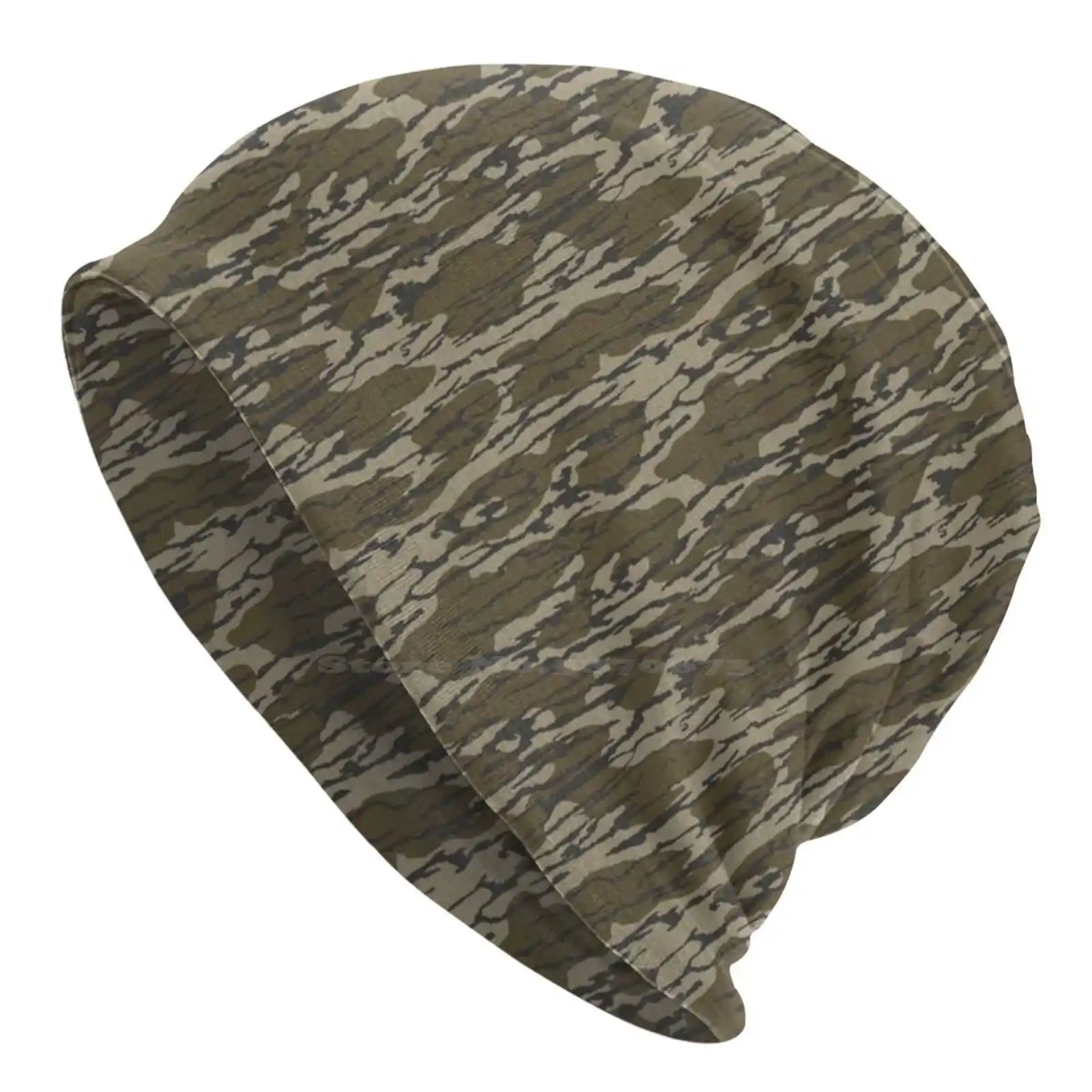 Everything Bottom Lands Camo Warm Stretch Windproof Cap Headgear Camouflage Bottomlands Mossy Oaks Bottom Lands