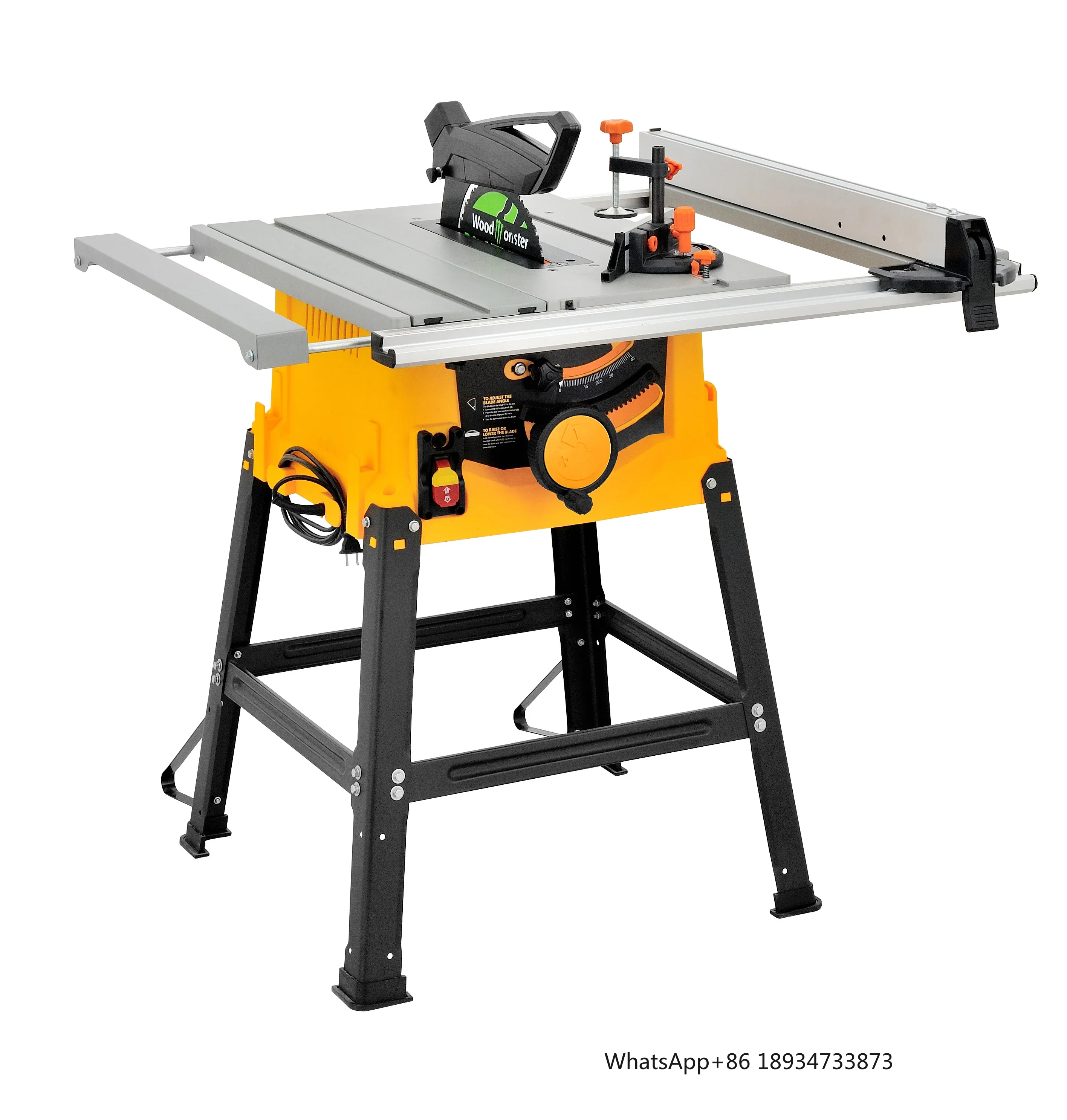 LUXTER 255mm 1800W  Cutting Table Saw For Wood Working Other Power Saws