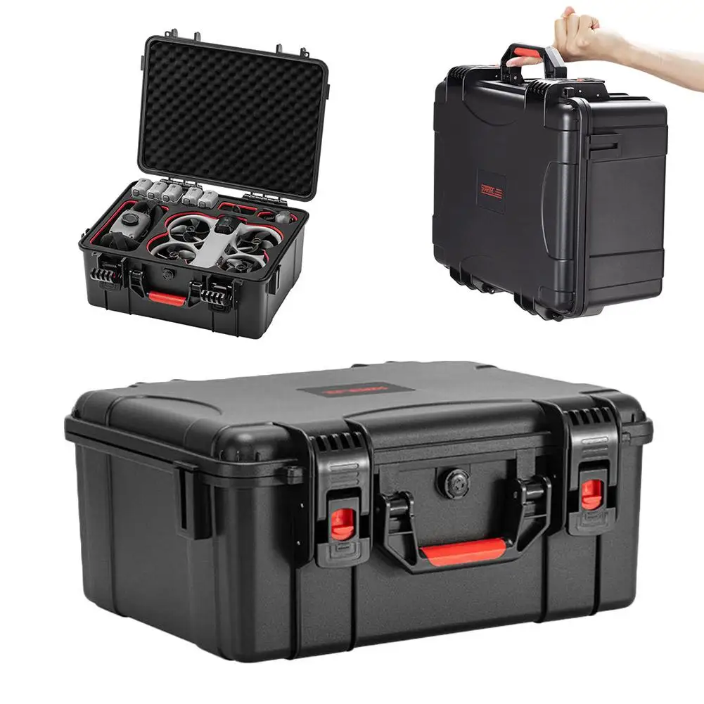Draagbare waterdichte harde koffer voor dji Avata 360 waterdichte behuizing Drone explosieveilige opslag reisdraagtas accessoires - afbeelding 1
