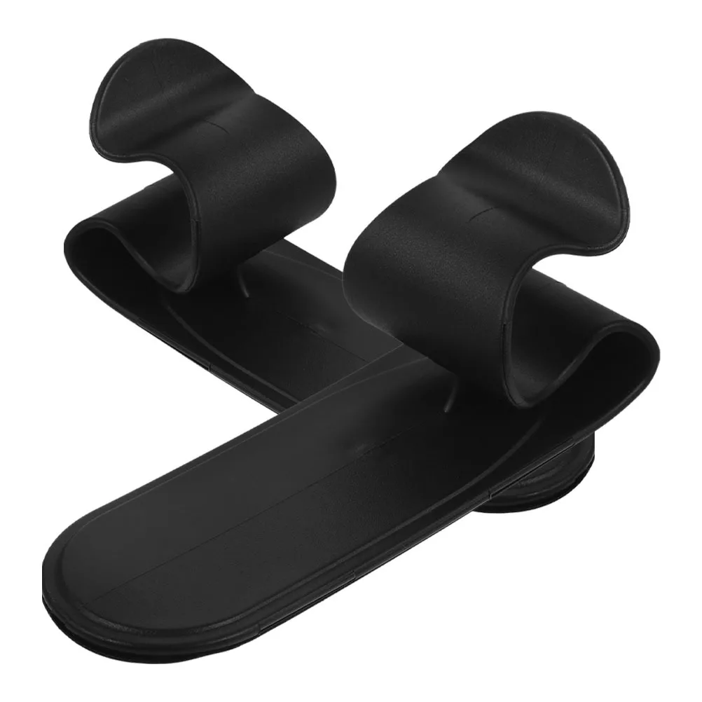 

2pcs Car Umbrella Holder Adhesive Multifunctional Storage Hanger Durable Plastic Nonslip Clamp Mount For Vehicle Door Trunk