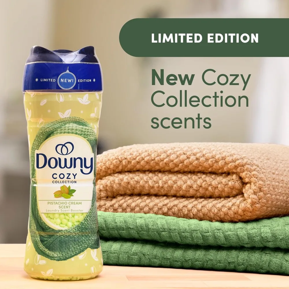 Limited Edition Pistachio Cream Scent Booster Beads for Laundry Fresh Long Lasting Fragrance In Wash Scented Crystals 7.8 oz Home Fabric Softener view 3