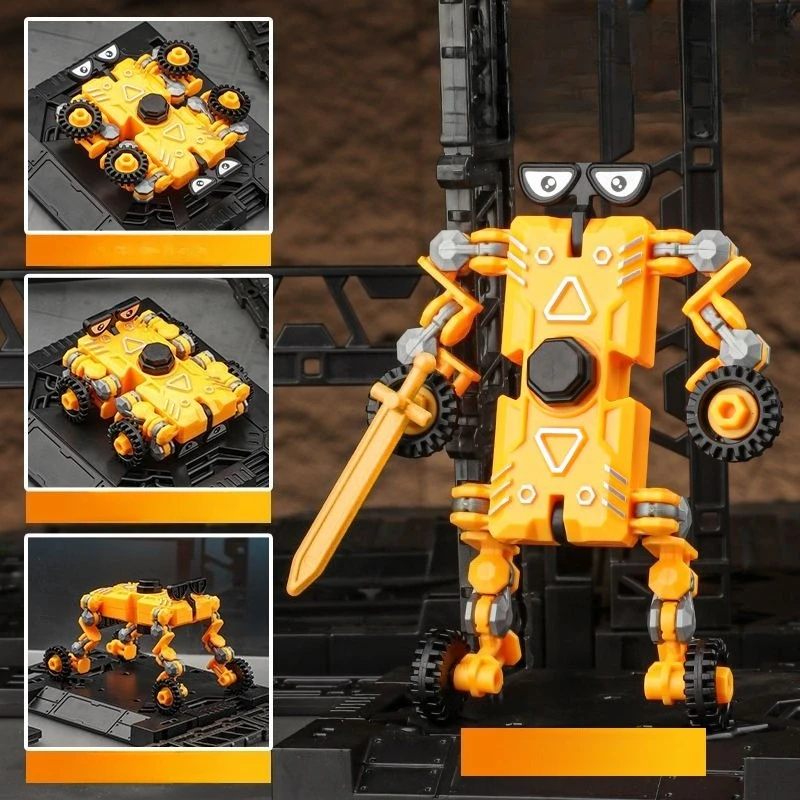 4 個変身車フィジェットスピナーおもちゃ学生、実践者抗ストレス不安耐圧ミュートおもちゃギフト