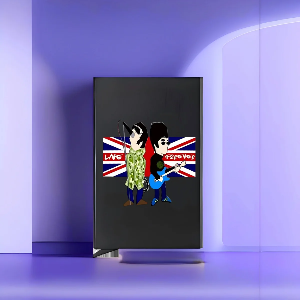 

Британский рок 2026, новый стиль, модный футляр для карт с принтом, различные варианты цвета, простой в использовании, компактный для ежедневных потребностей