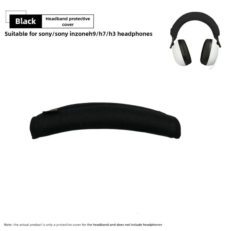 Soft Durable Headband Cover for Sony INZONE H9 H7 H5 H3， Anti-Wear Over-Ear Headphone Protector