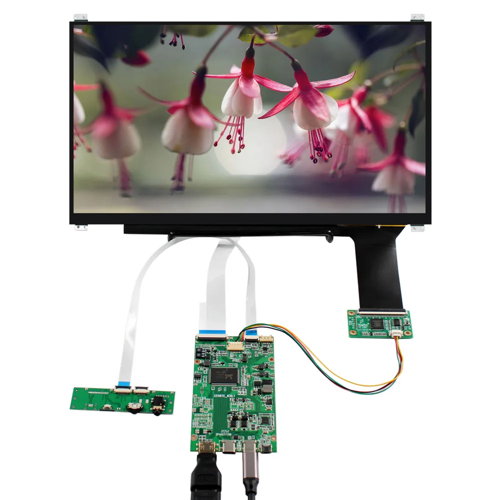 

13.3inch 1920X1080 IPS LCD Screen Capacitive Touch Panel With Type C HDMI Board