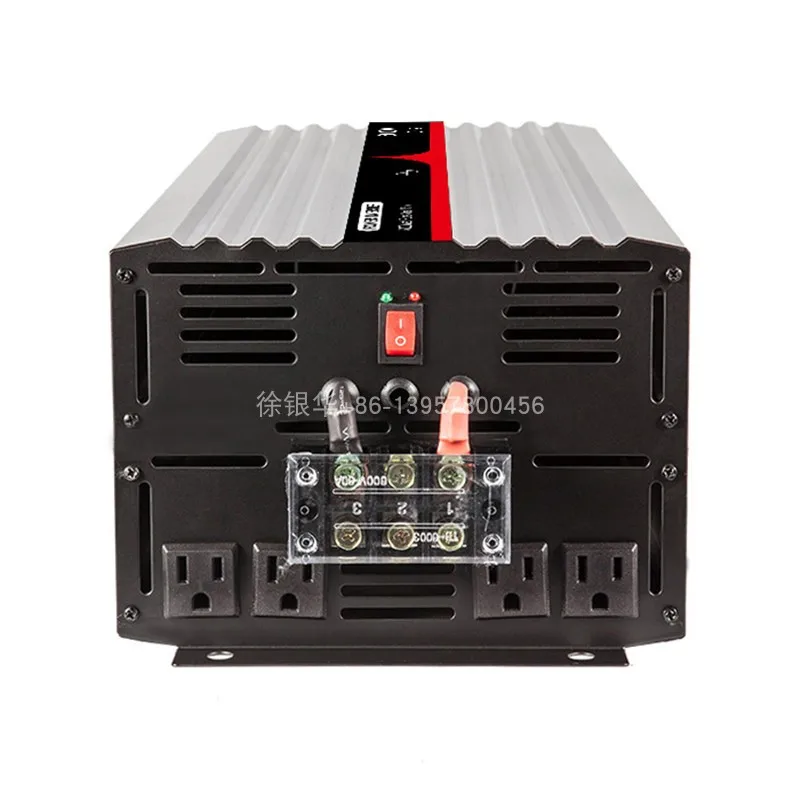 12V/24V/48V to 110V 60HZ 5000W pure sine wave inverter can be equipped with motor gas pump