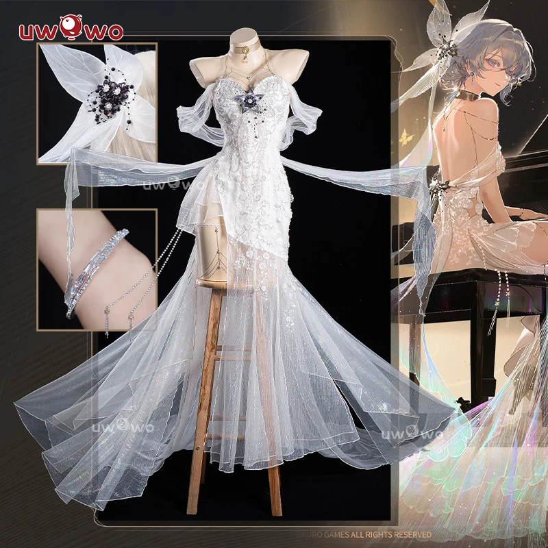 

PRE SALE UWOWO Shorekeeper Cosplay Game Wuthering Waves Shorekeeper All That Resonates Gown WuWa Cosplay Costume Halloween Costu