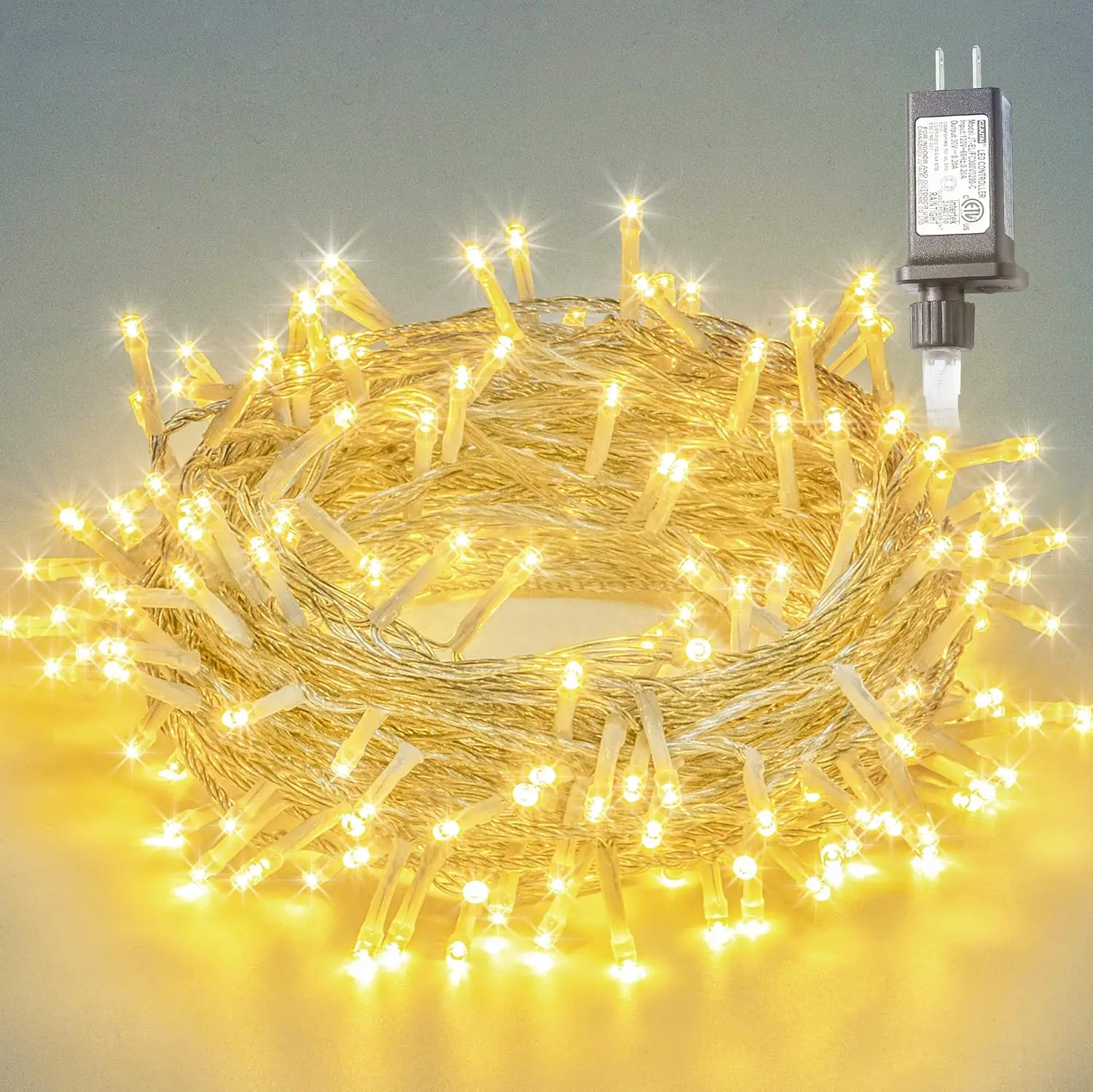 Guirxiété lumineuse LED dégradée pour la décoration de la maison, 8 modes, jardin, fête de mariage, Noël, pelouse, jardin, arbre de Noël, éclairage scintillant