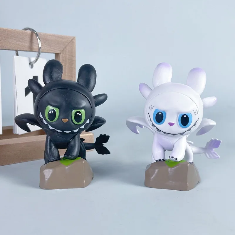 

Dragon Taming Master Toothless Doll Night Light Shadow Movie Peripheral Trendy Toy Model