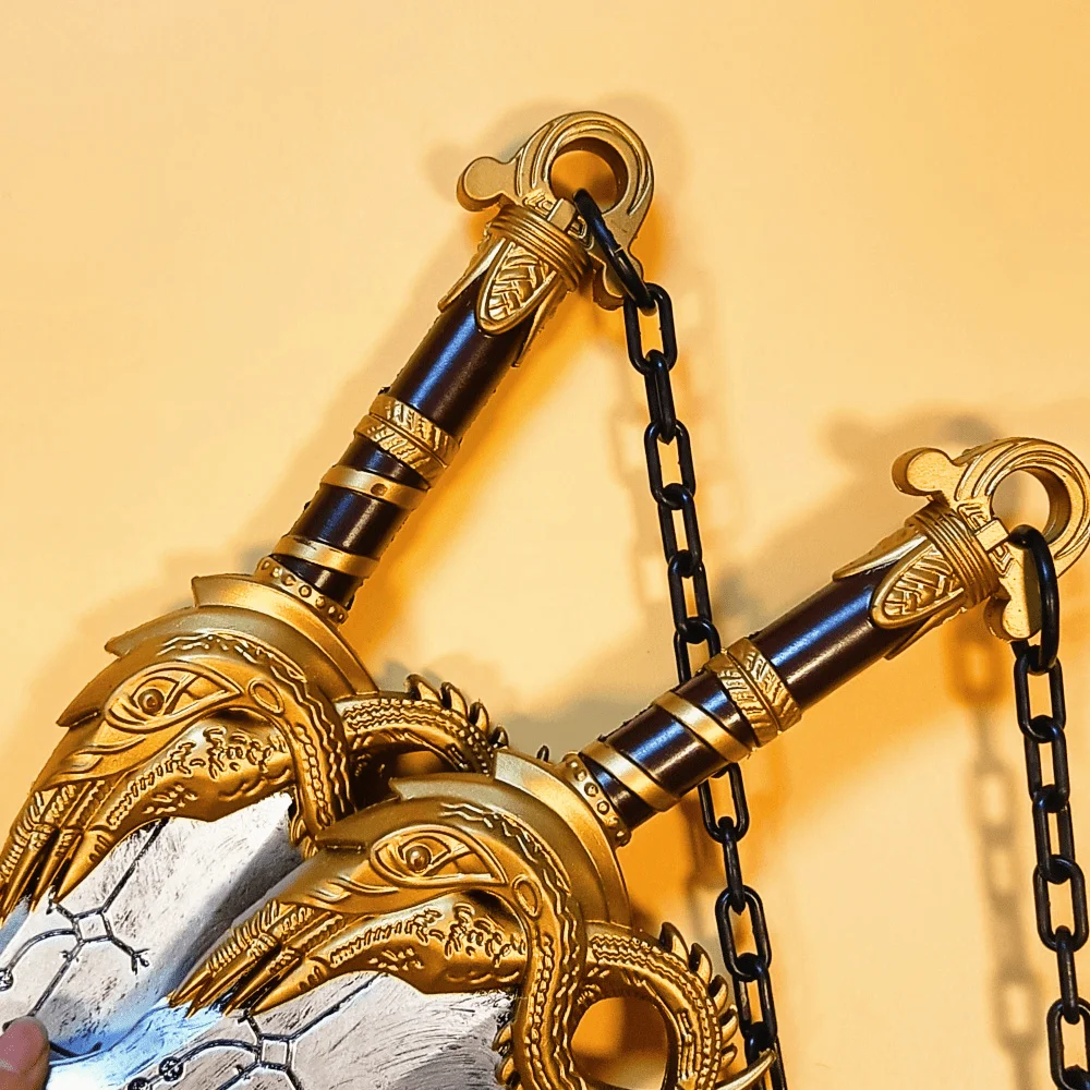 45cm PU Kratos Katana damas épée taille réelle japonais Katana Athena lame Chaos dieu de la guerre 4 Cosplay accessoire samouraï jouet cadeau