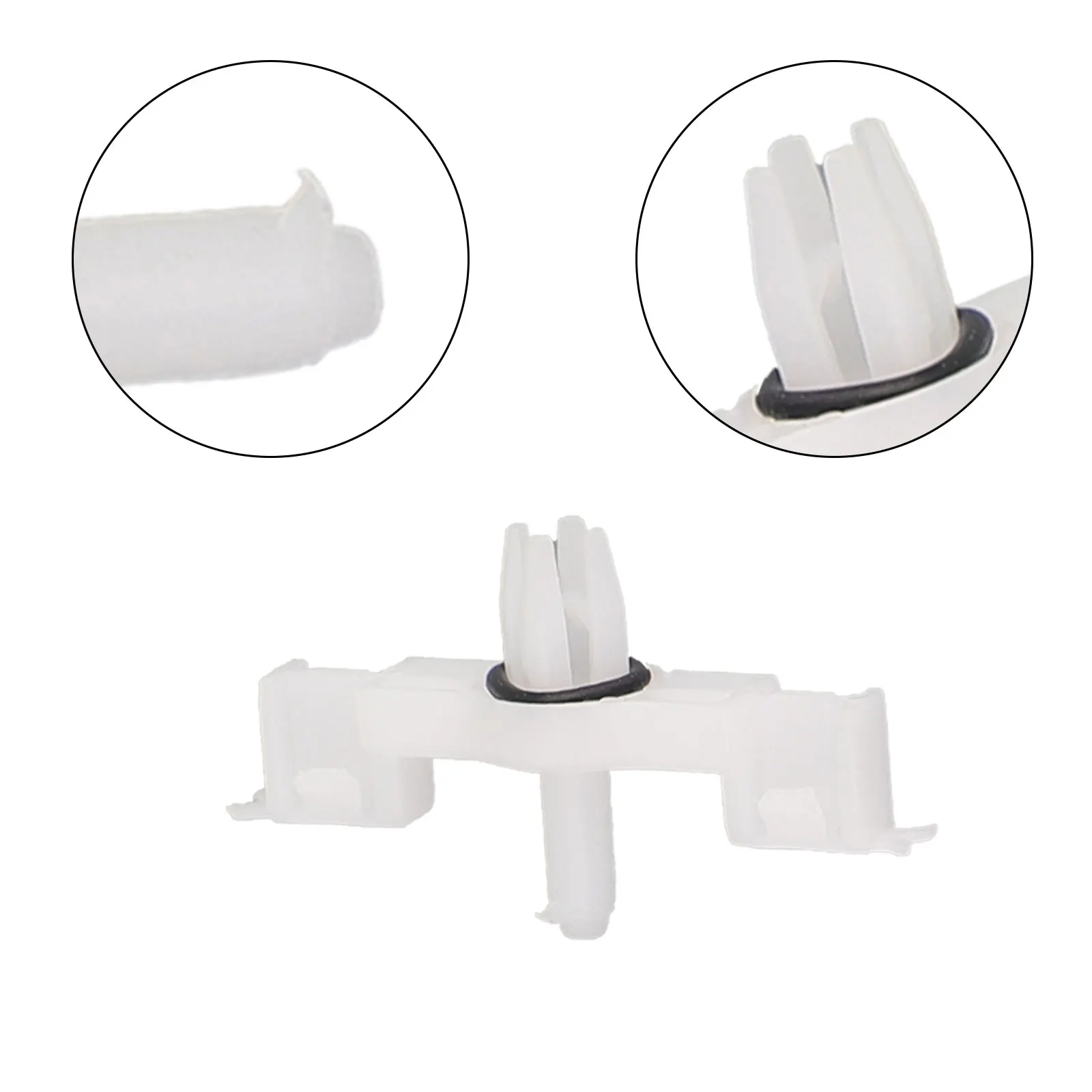 Door Sill Rail Retaining Clip Nylon White Door Sill Rail Scuff Trim Clips For Cayenne For Porsche Kit X10 10 PCS set