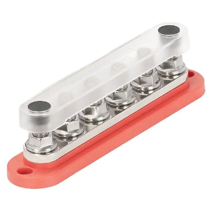 N04R For Automotive 300A 12V Negative Bus Bar 6 X 3/8