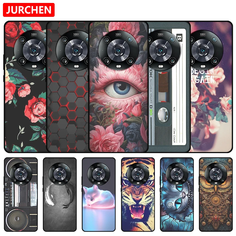 Silicone Cases For Huawei Honor Magic4 Cartoon Pattern For Honor Magic 4 Pro Lite 4Lite 4Pro 5G LGE-AN00 LGE-AN10 ANY-LX3 Cover