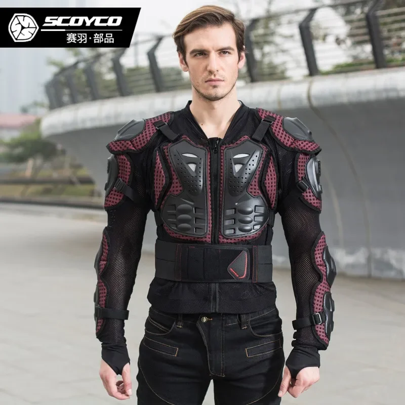 

Scoyco Motorcycle Armor Mountain Cross-country Riding Protective Clothing Racing Rider Gear Wear-resistant Breathable Armor