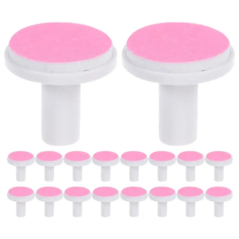 24pcs Electric Nail Trimmer Pad Nail File Pads Electric Nail Replacement Heads Spare Parts