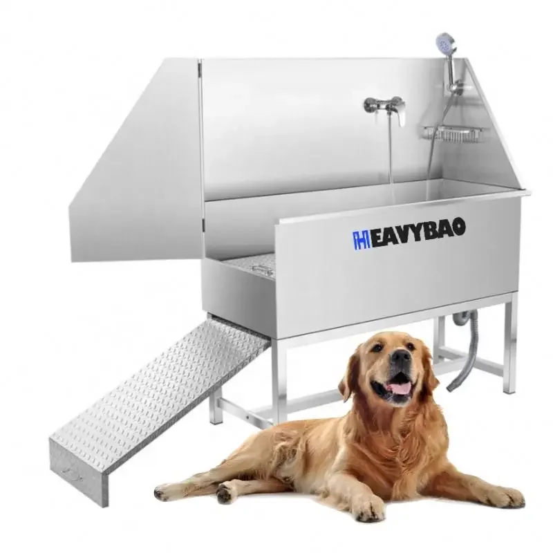 

Factory Wholesale Customized Most competitive price electric stainless steel Pet Spa Bathtub dog grooming bathing tub supplier