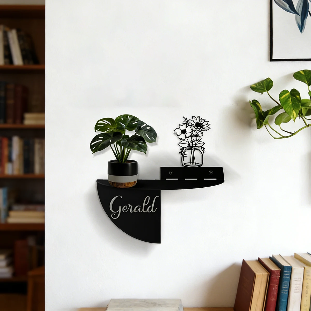 Металлическая настенная полка  – обзор и цена Baby Name Wall Art