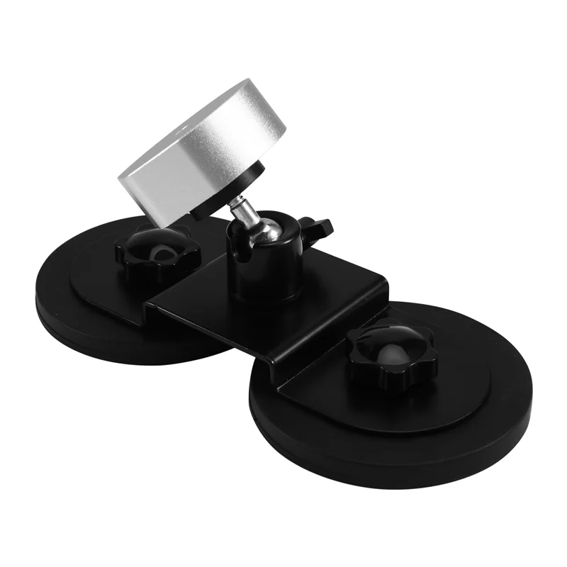 

Adjustable Angle For Car Roof Mount Mini Antenna Magnetic Mounting Bracket For RV Truck Boat Silver