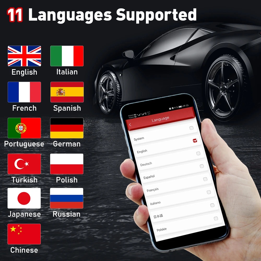 Picture 3: ThinkDiag 2 ALL software 1 Year Free Update Auto Diagnostic tool support CAN FD ECU Coding Active Test 16 reset OBD2 Scanner