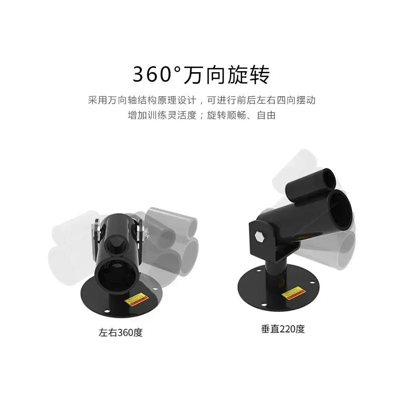 2026 Wall Mounted Barbell Training Frame Gym Home Fitness Swivel T - Bar Row Platform Insert Rack Squat To Another