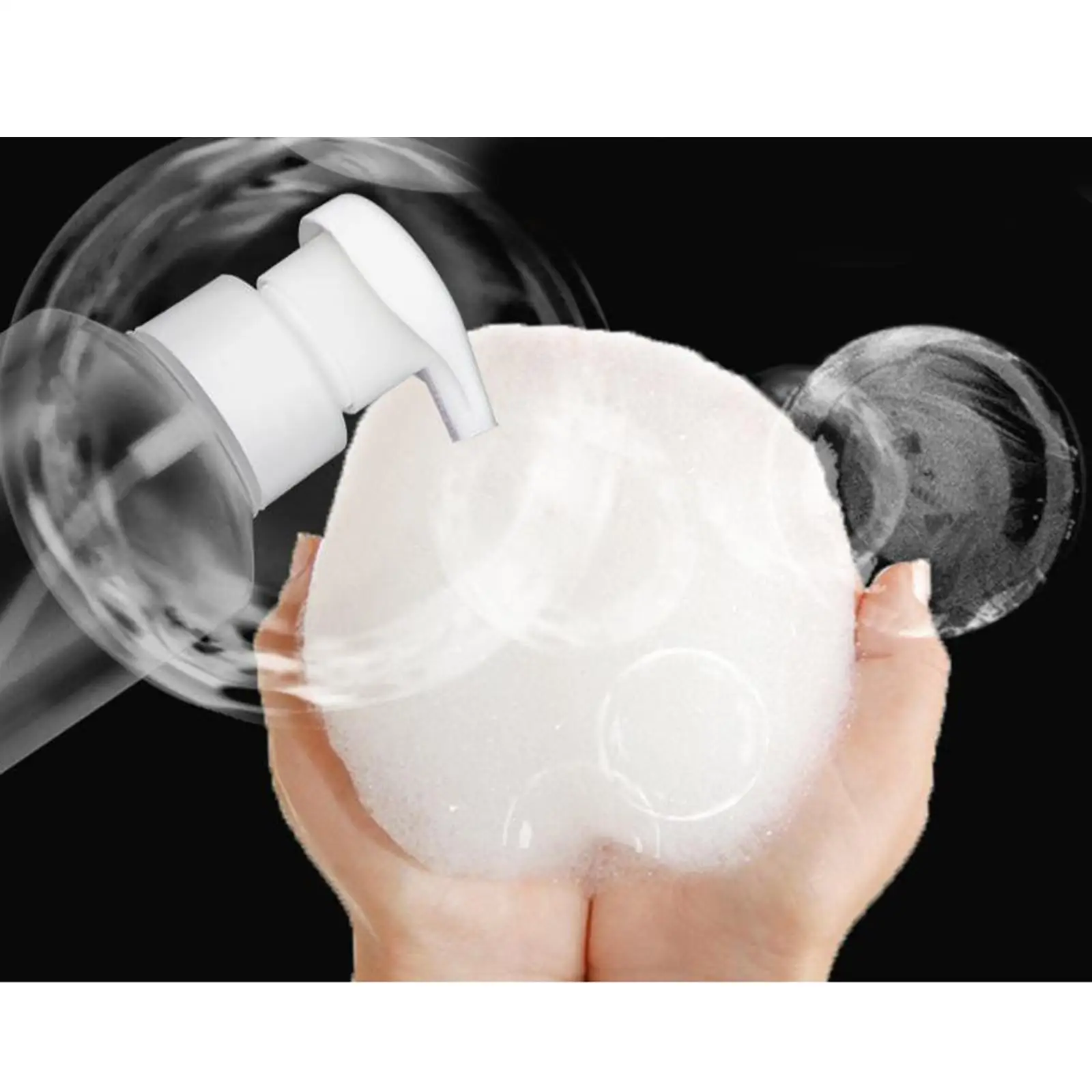 150ml Foaming Dispenser, Soap Foam Dispenser ,Plastic Liquid Pump Bottles,Refillable Hand Soap Container