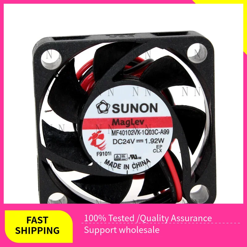 

GGT ДЛЯ SUNON MF40102VX-1Q03C-A99 24 В 1,92 Вт 4 см 4010 2-проводной бесшумный магнитный охлаждающий вентилятор