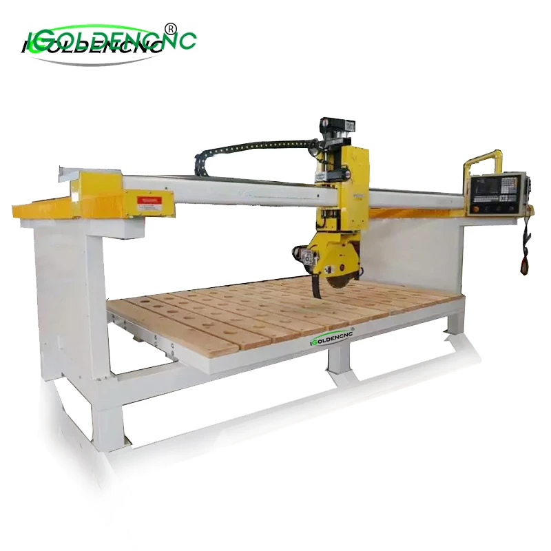 Cnc Stone Bridge Saw Cutting Machine for Marble Granite Quartz Kitchen Countertop