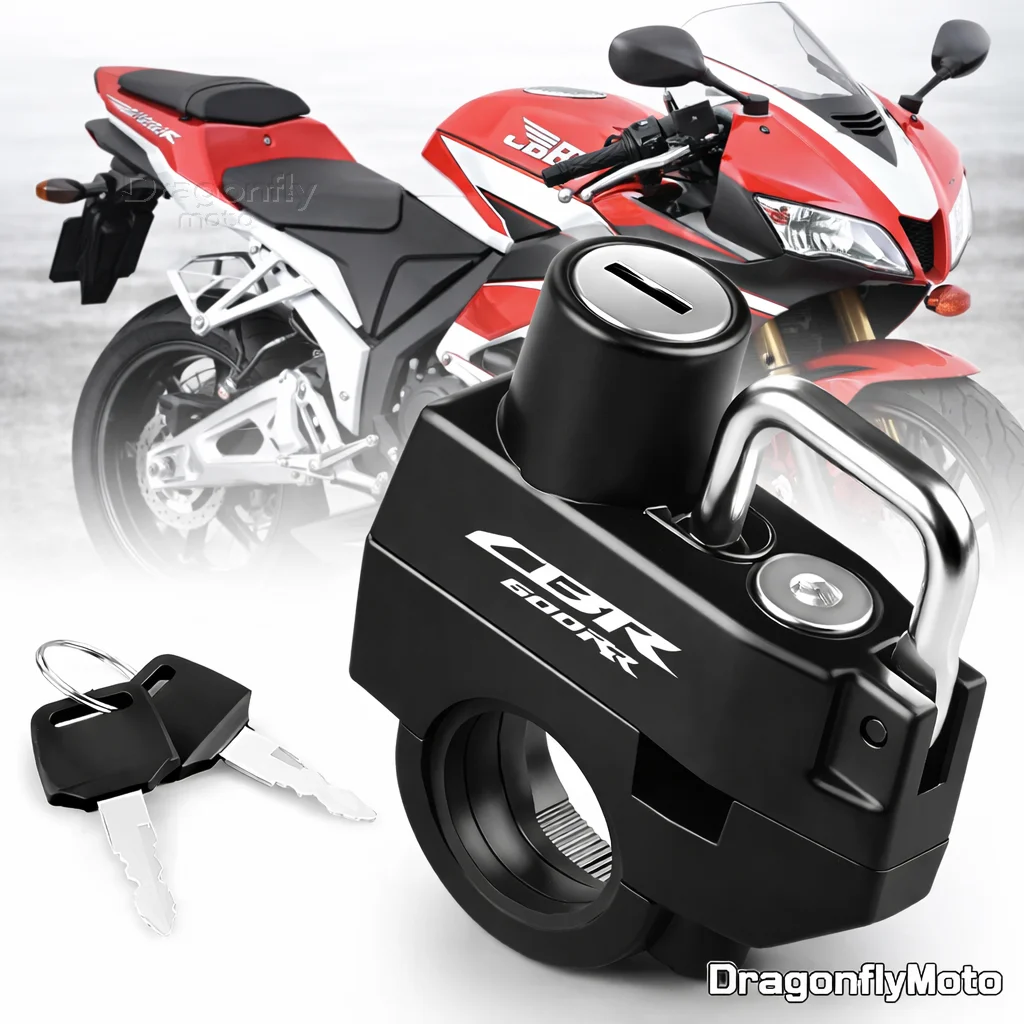

Замок для мотоциклетного шлема для Honda CBR 600RR CBR600RR 2004-2022, противоугонный замок для шлема, противоугонное устройство, защита от ржавчины, защита от кражи