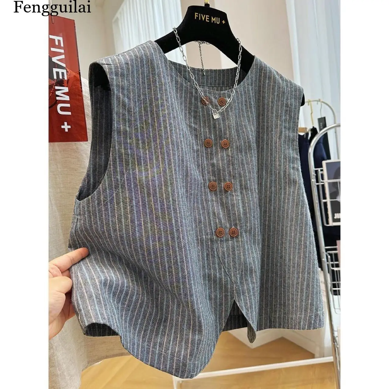 2026Summer new loose-fitting slim-covering stylish thin jacket top