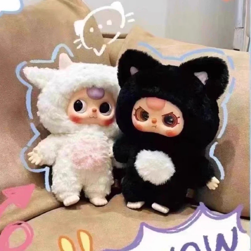 En Stock genuino 400% bebé tres cajas ciegas modelo serie caja misteriosa de felpa adorno de juguete de moda regalos creativos de Navidad