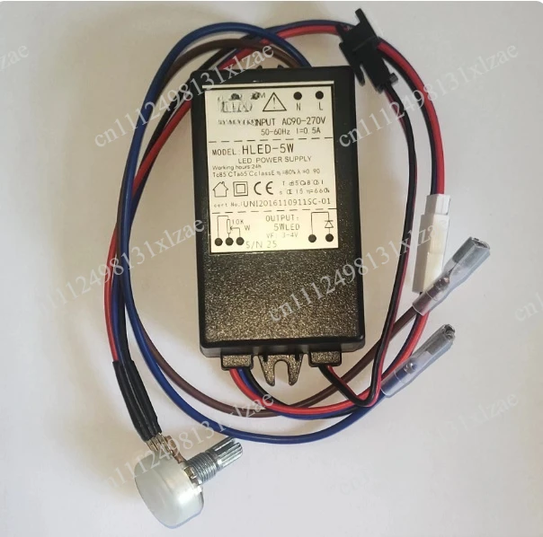 Microscope Power Module with 3WLED Lamp Bead HLED-5W 1.3A HLDE-3WC 3W 1WLED Dimming Power Supply