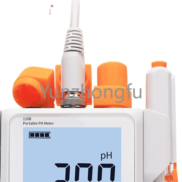 Protein Samples / Urine / Enzyme Solution / Gel / Salt Solution Ph Tester Meter Digital Portable Ph Meter