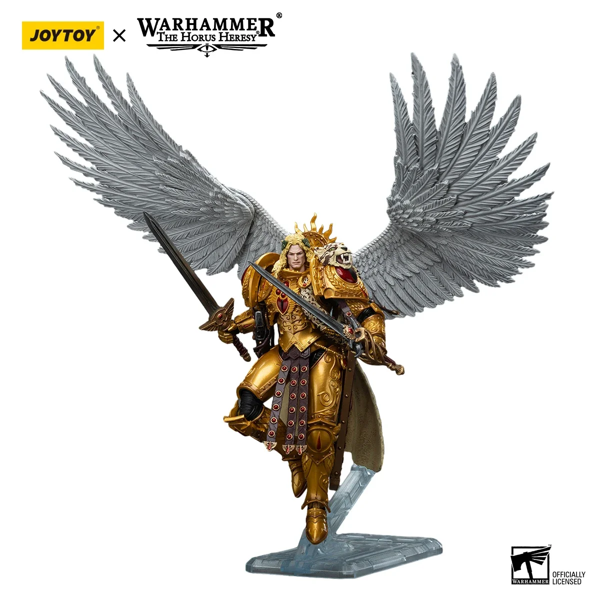 Figura de acción JOYTOY Warhammer 40K Blood Angels Sanguinius, Primarca de la IX Legión, escala 1/18