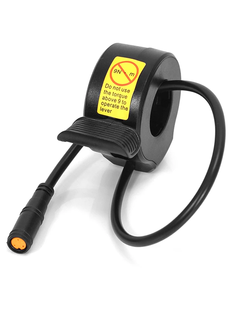 AliExpress NONE 1 Piece 12V-72V Throttles 3 Pin Waterproof Speed Control Finger Throttle Grip Electric Bike 130X Thumb Throttle Accelerator