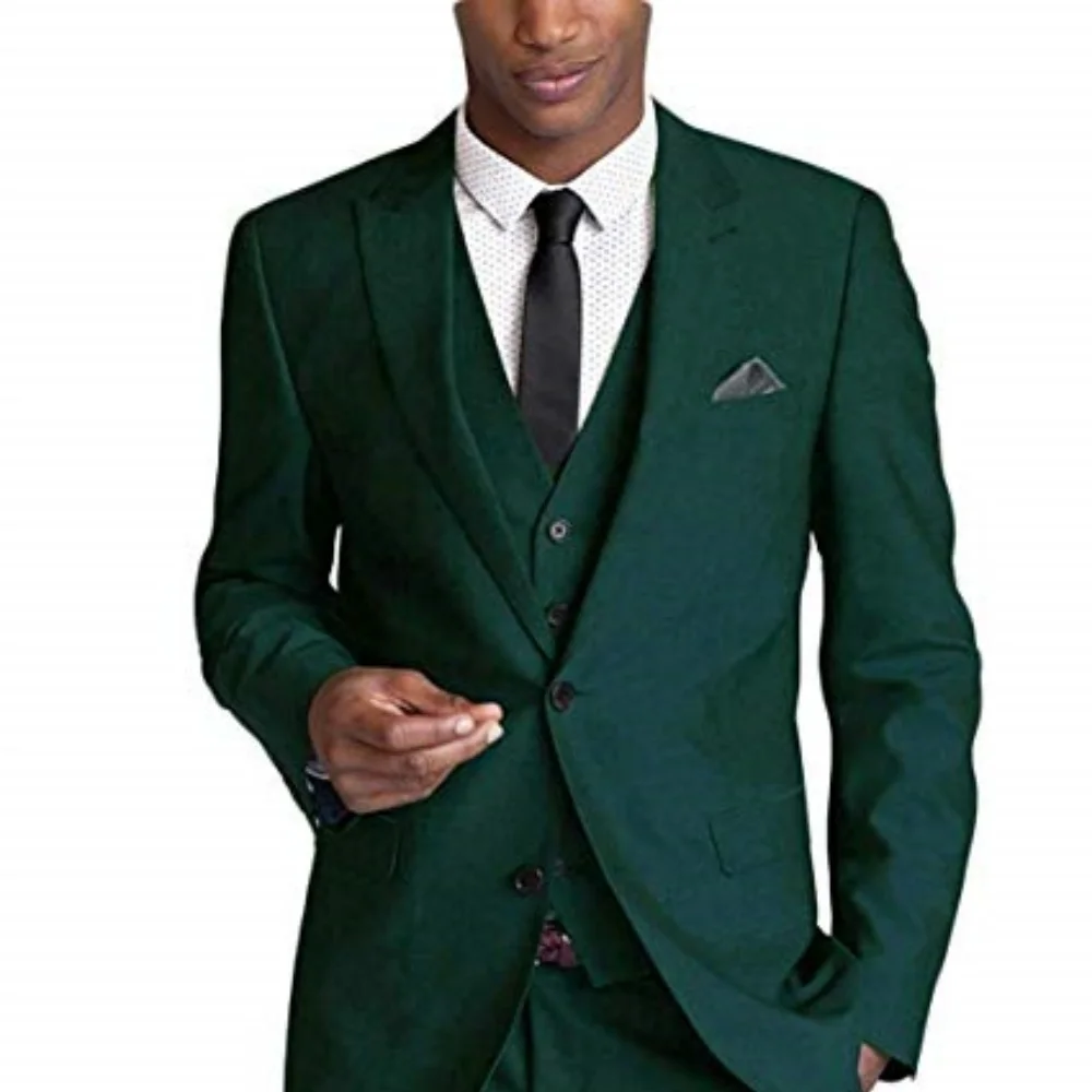 

Men Suits Men Clothing Sale Carnivals Men Green Suit for Men Customize Business Activities Stage Costume Summer